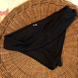 Black bikini bottoms